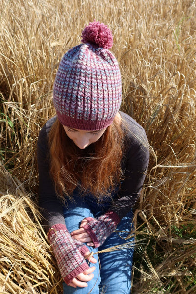 Aloe Hat knitting pattern - digital or hard copy